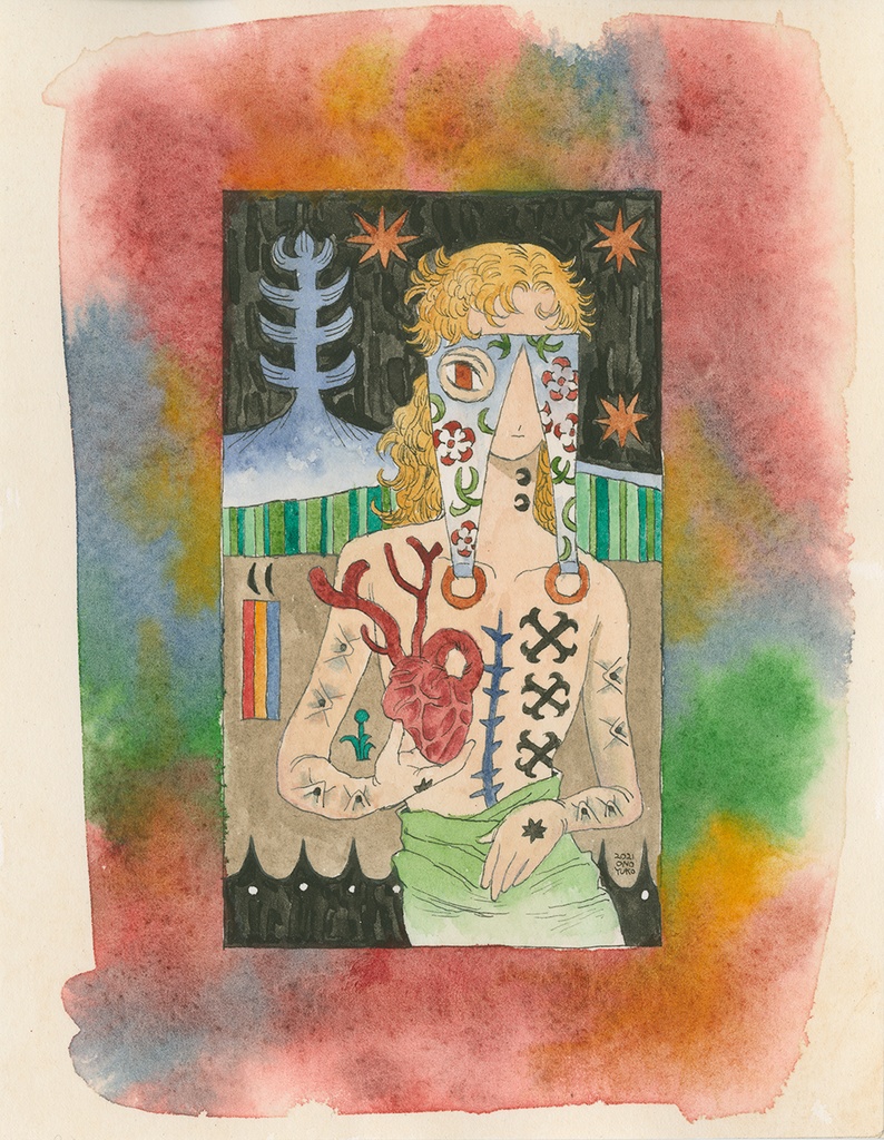 原画　おごそかな断片