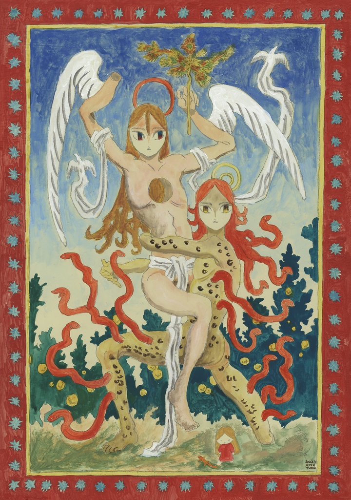 原画　愛撫のように