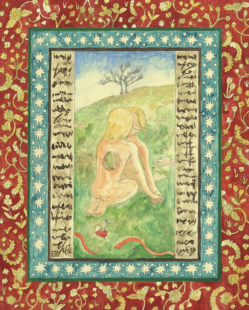 原画　kiss me here