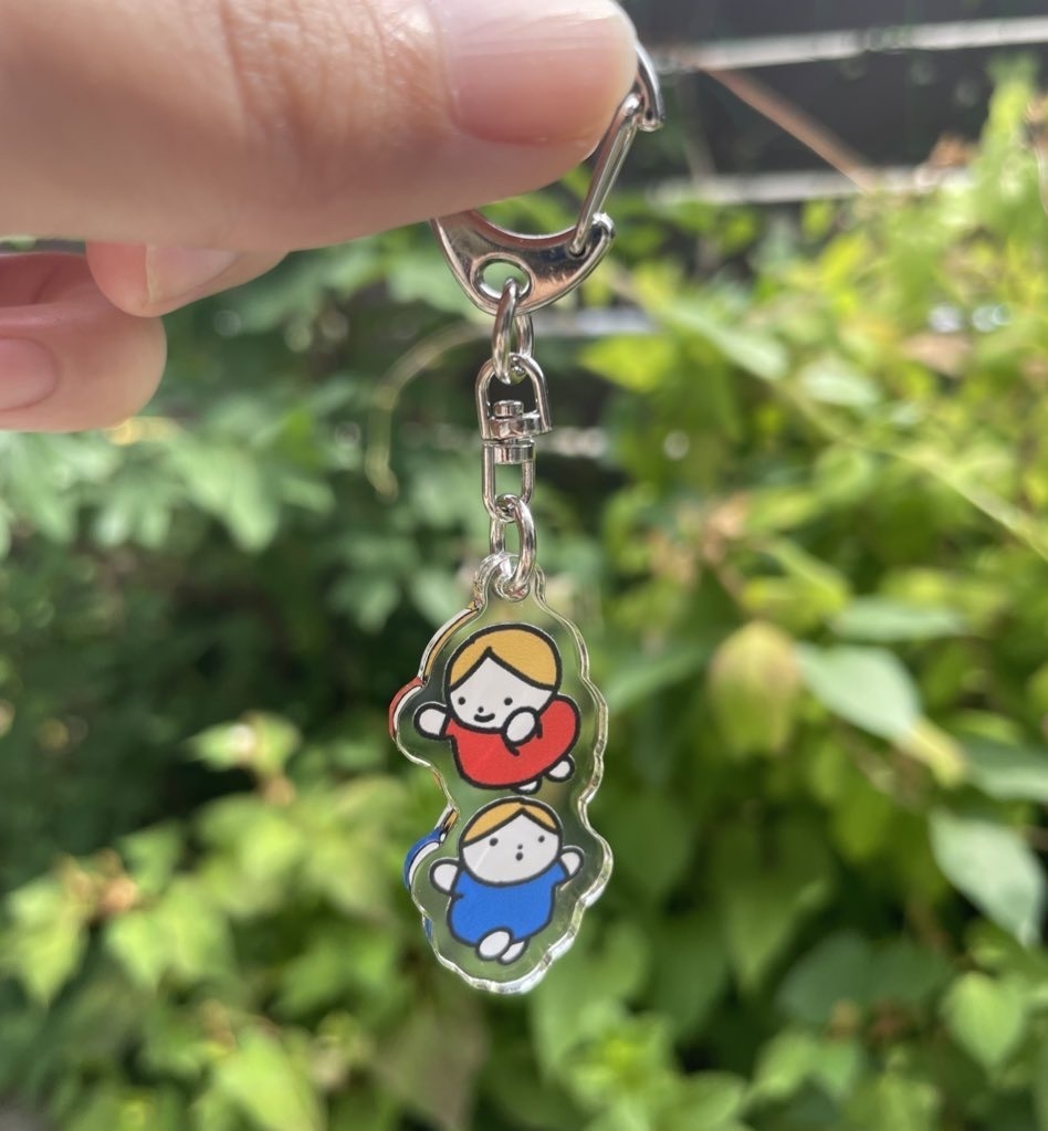 小さいアクキー