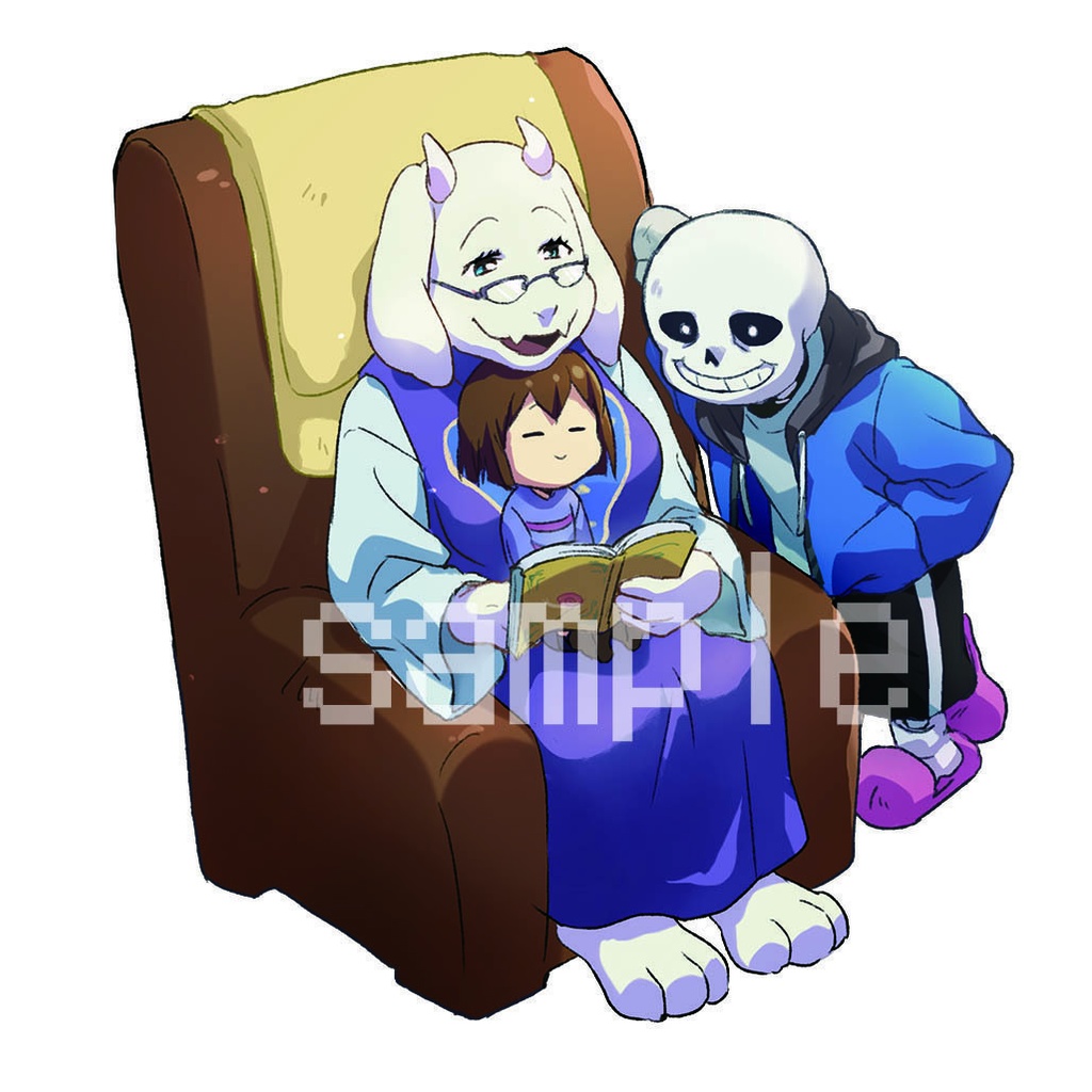 トリエル・サンズ・ヒューマン　アクリルメモスタンド