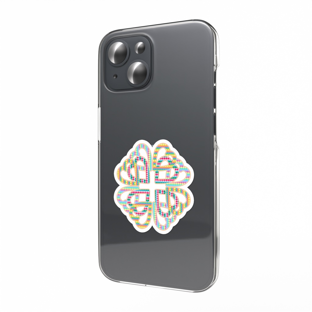 POP CLOVER🍀スマホステッカー