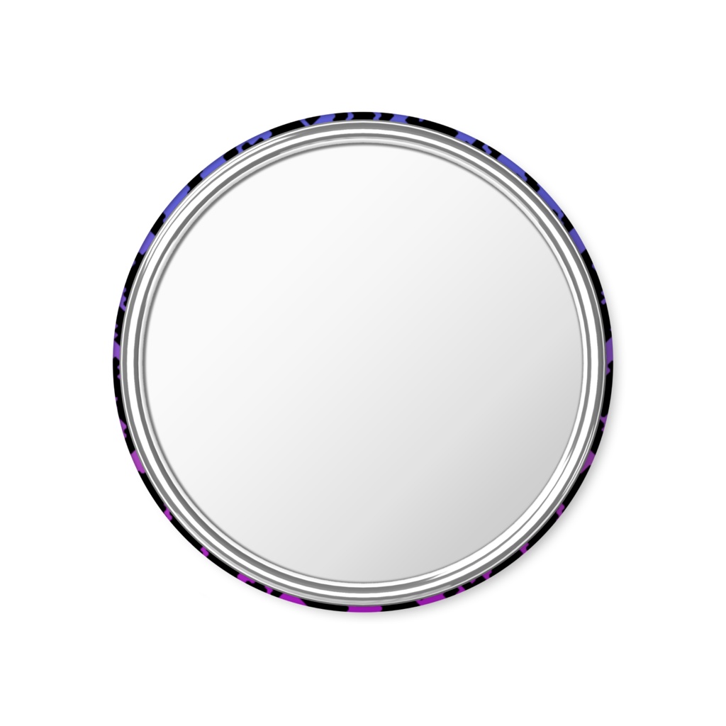 chidori(黒×紫グラデ)🐦⬛缶ミラー