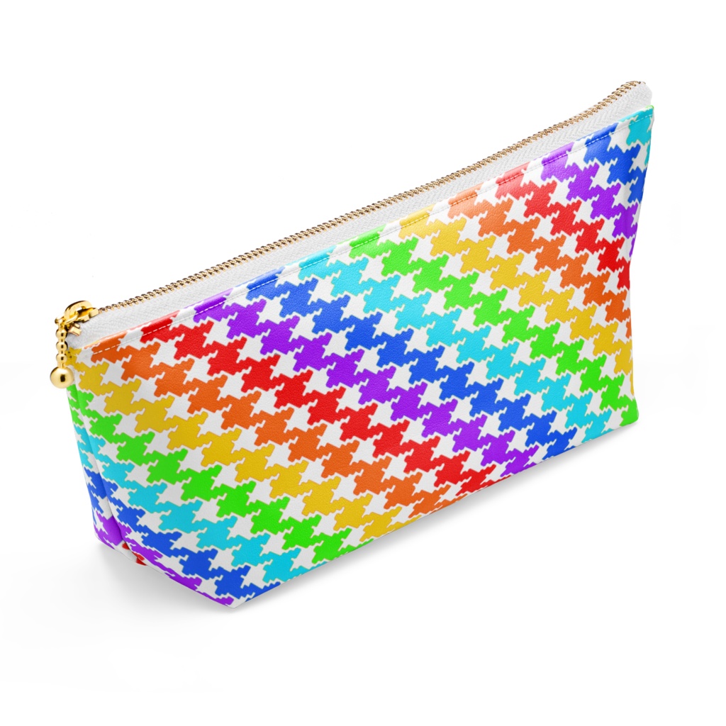 chidori(白×レインボー)🐦⬛ポーチ