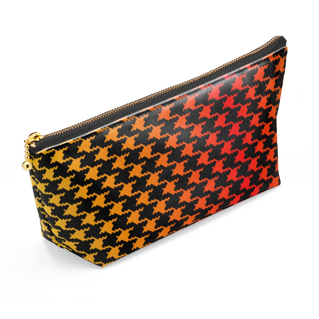 chidori(黒×赤グラデ)🐦⬛ポーチ