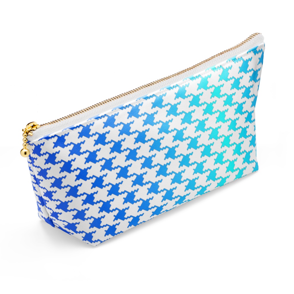 chidori(白×青グラデ)🐦⬛ポーチ