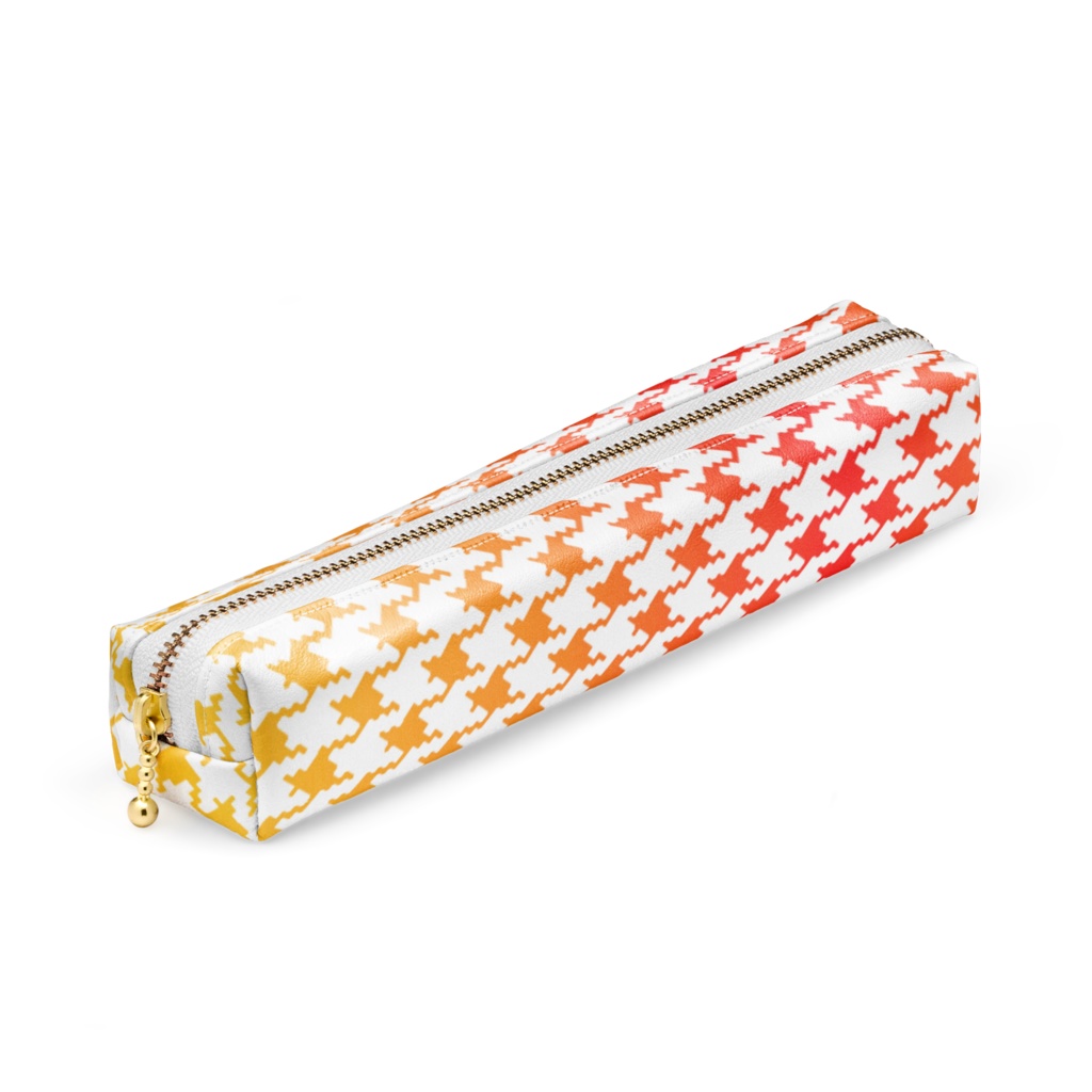 chidori(白×赤グラデ)🐦⬛ペンケース