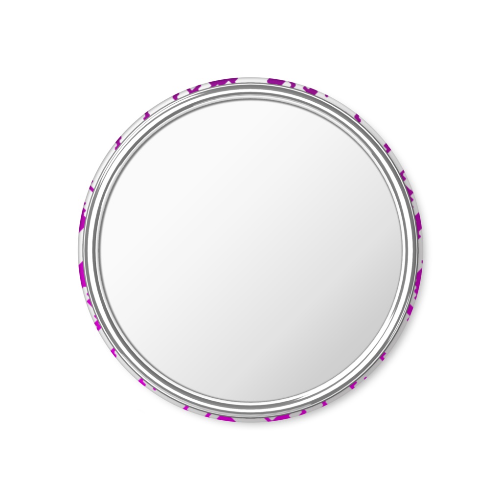 chidori(白×紫グラデ)🐦⬛缶ミラー