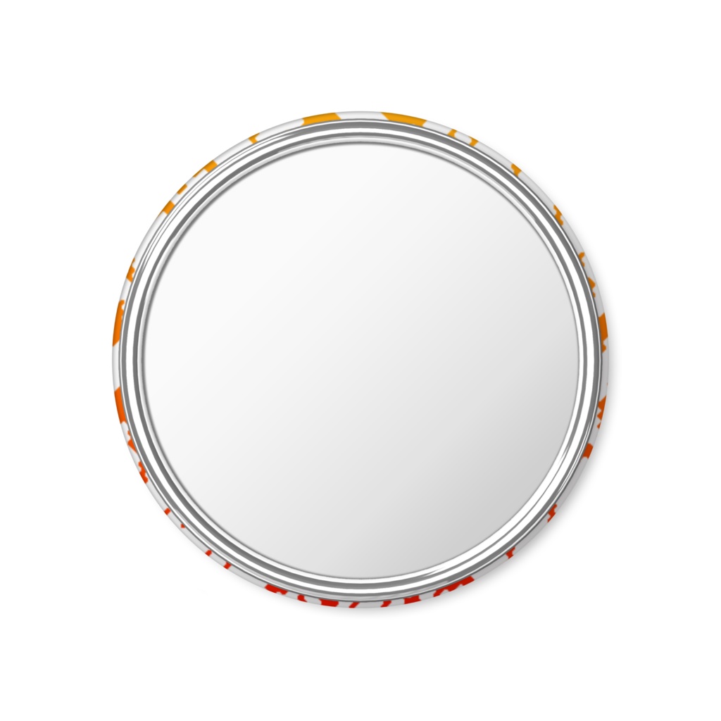 chidori(白×赤グラデ)🐦⬛缶ミラー