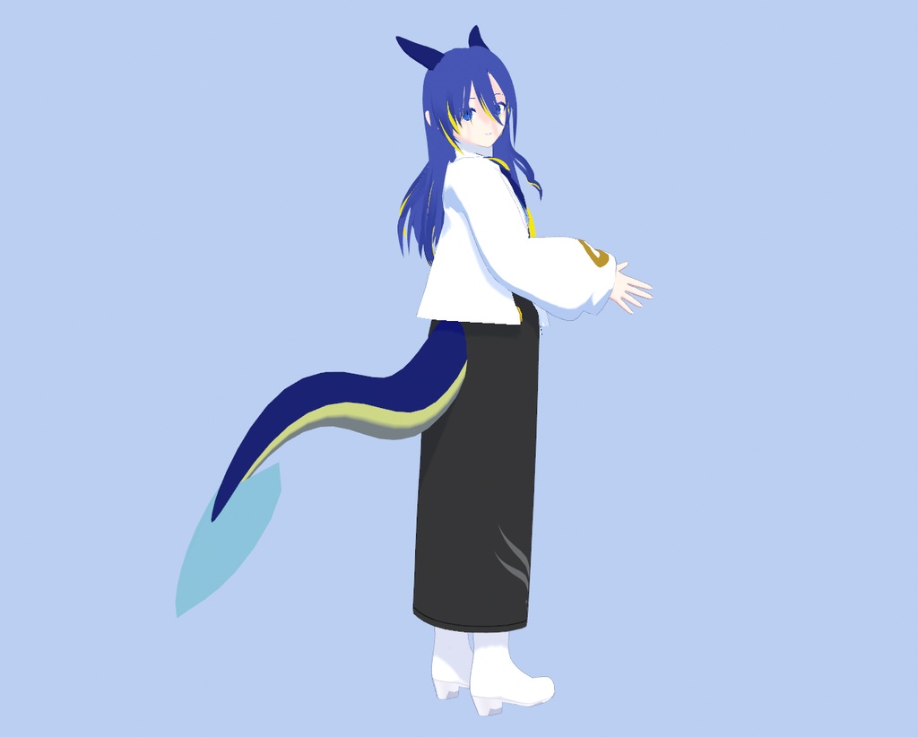 【FBXデータ】海竜の尾