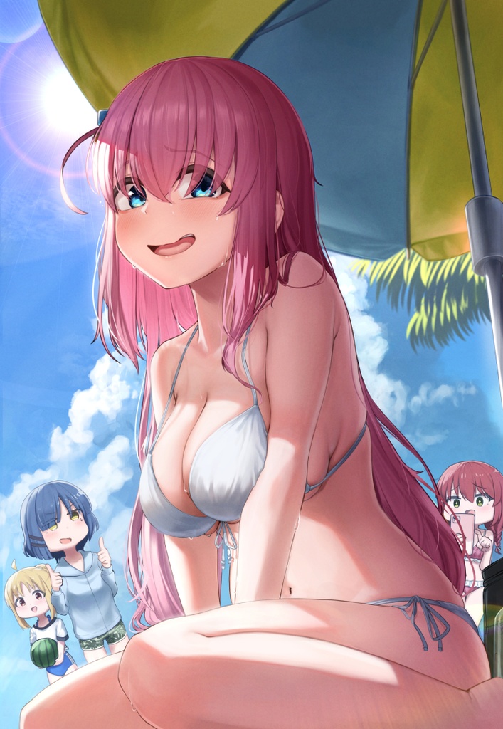 水着ぼっちちゃんタペストリー