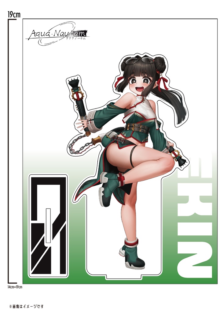 【AquaNautam】アクリルスタンド　出目金