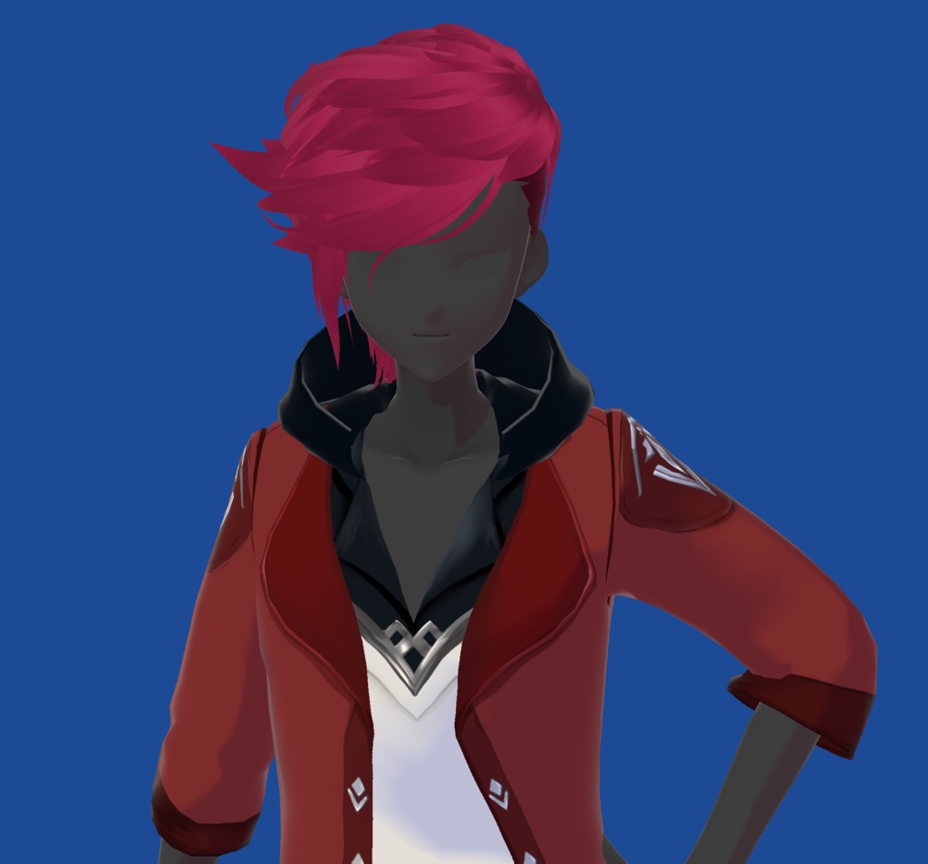 【Vroid】ARCANE Vi Costume & Hair preset アーケイン ヴァイ