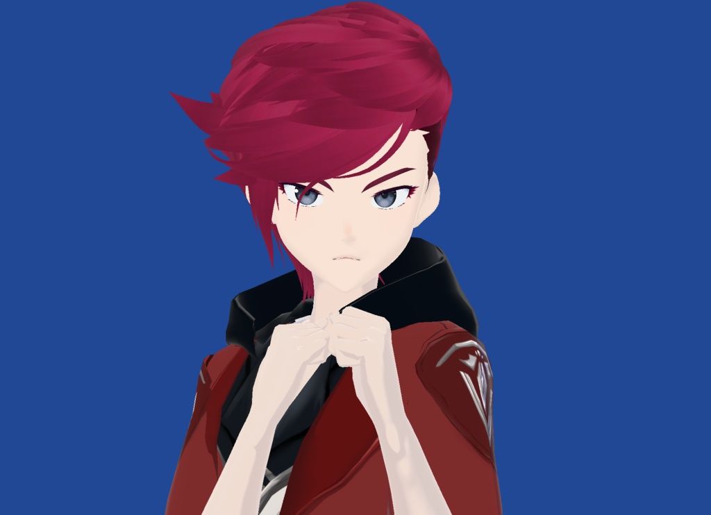 【Vroid】ARCANE Vi Costume & Hair preset アーケイン ヴァイ