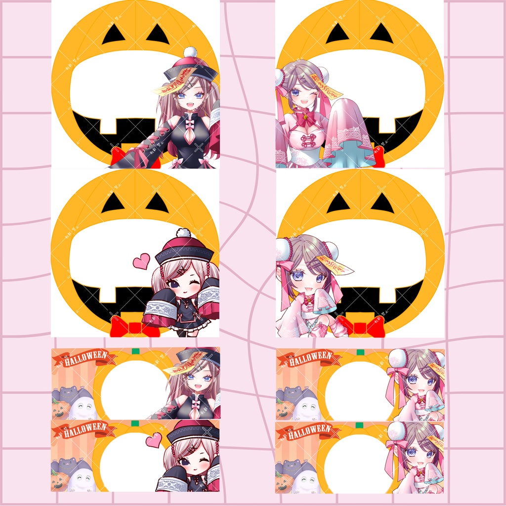 ハロウィンアイコンリング/IRIAMヘッダー