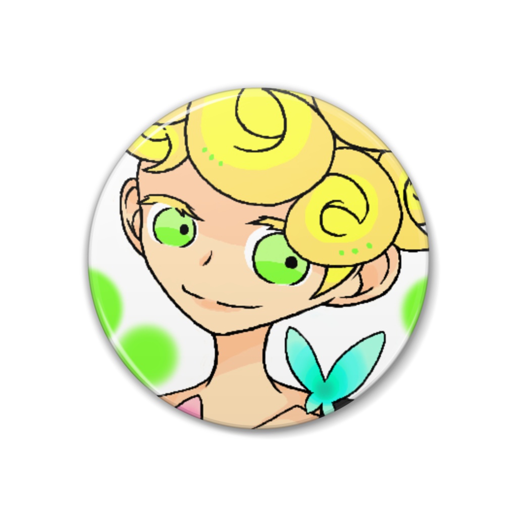 過去絵缶バッジ①