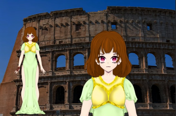Goddess Athena Live2D model