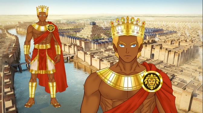 King Gilgamesh Live2D model