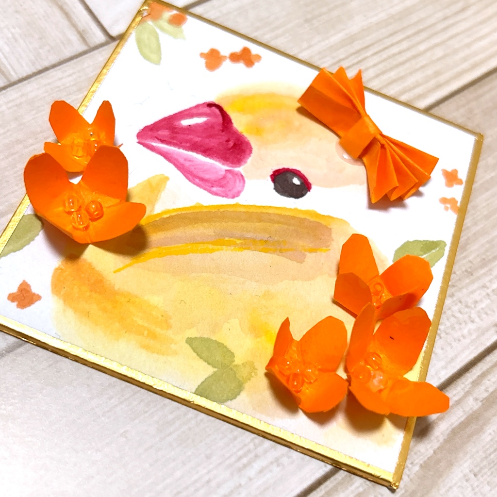 豆色紙【金木犀】