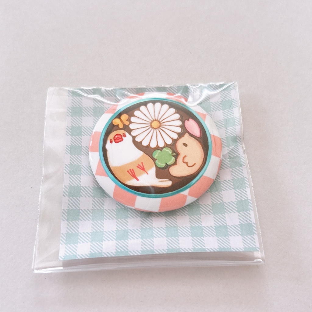スイーツ缶バッジ【3種からお選びいただけます】