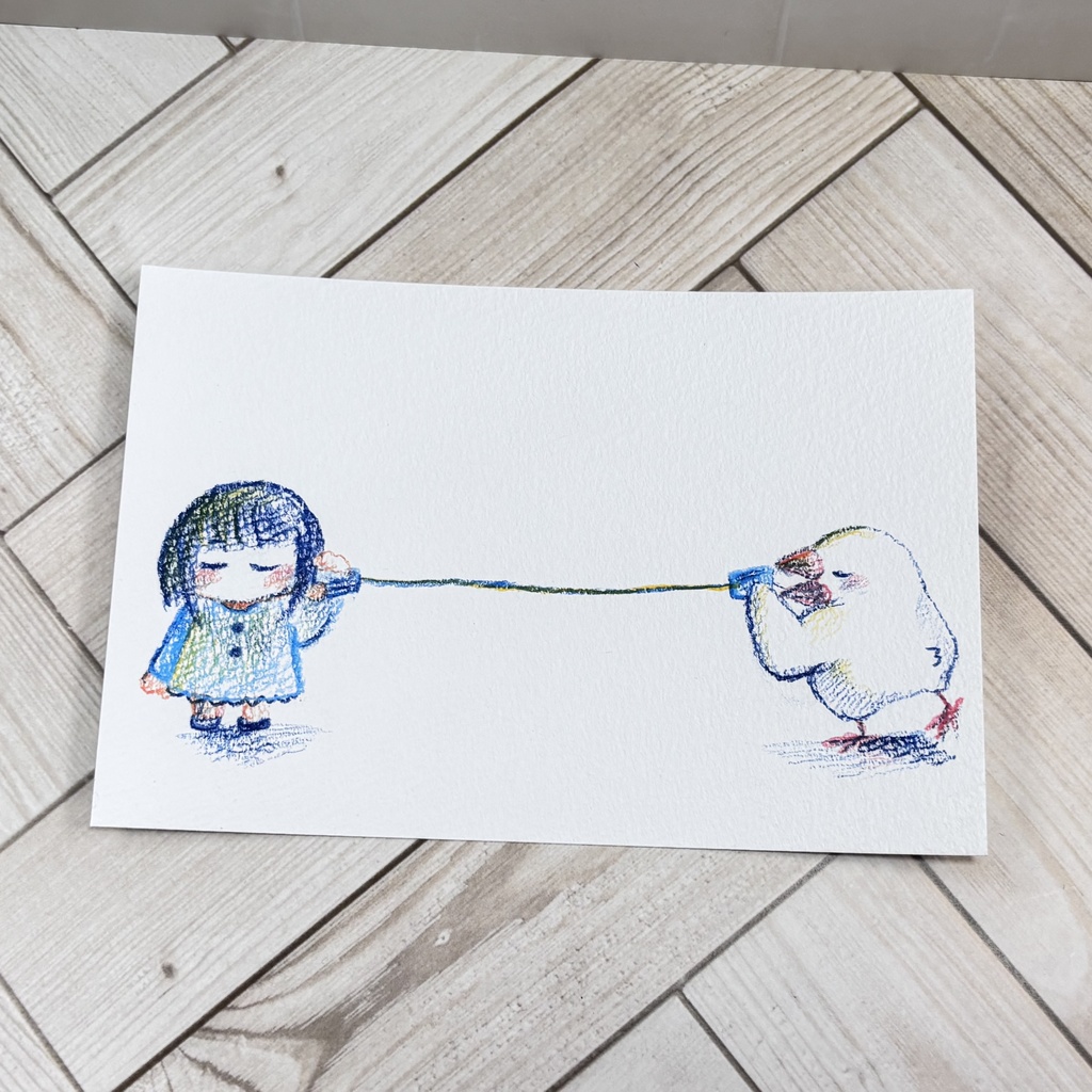 【2026/04/17追加】はがきサイズ原画【3種からお選びいただけます】
