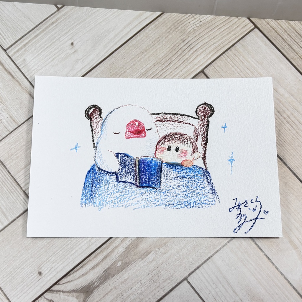 【2026/04/17追加】はがきサイズ原画【3種からお選びいただけます】
