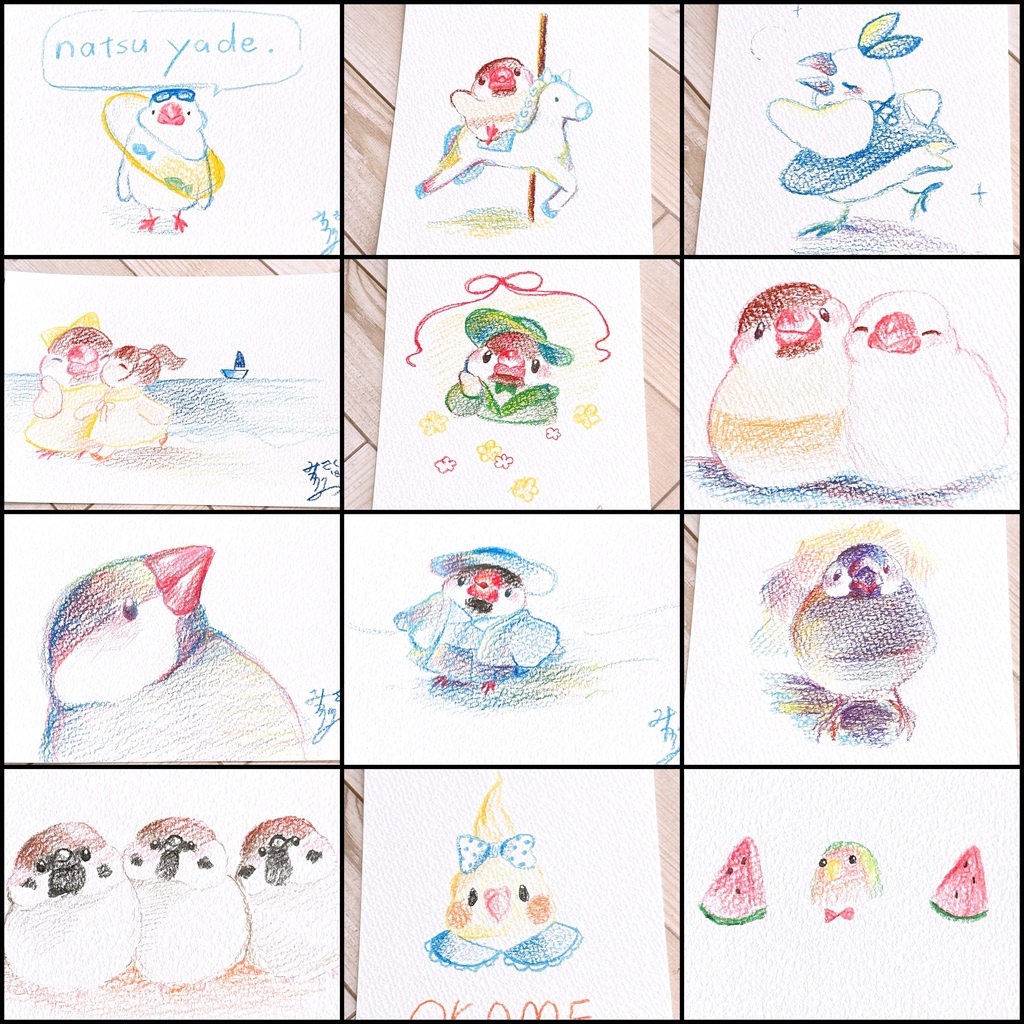 【2026/07/24入荷】はがきサイズ原画【セール中】