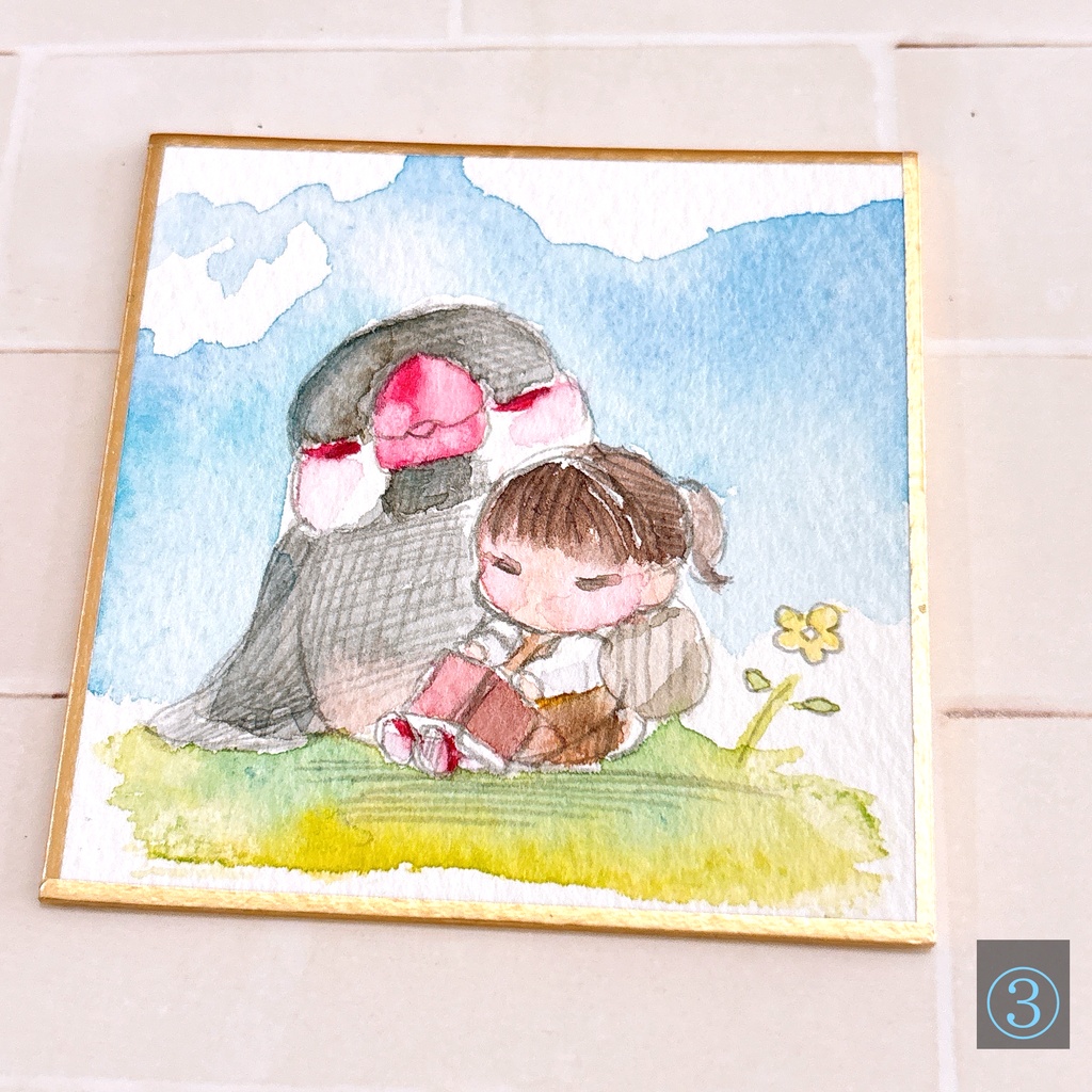 【2026/07/24入荷】透明水彩原画【セール中】