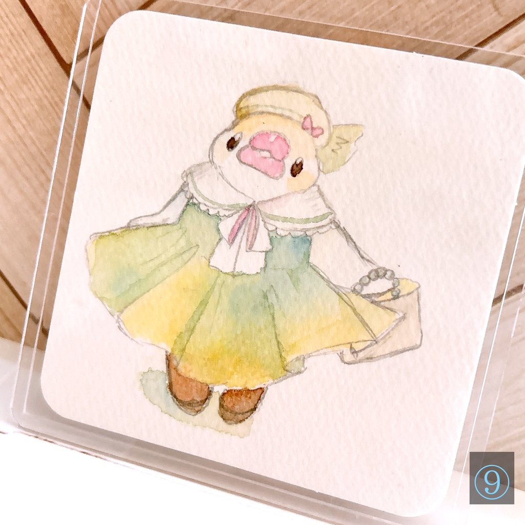 【2026/07/24入荷】透明水彩原画【セール中】