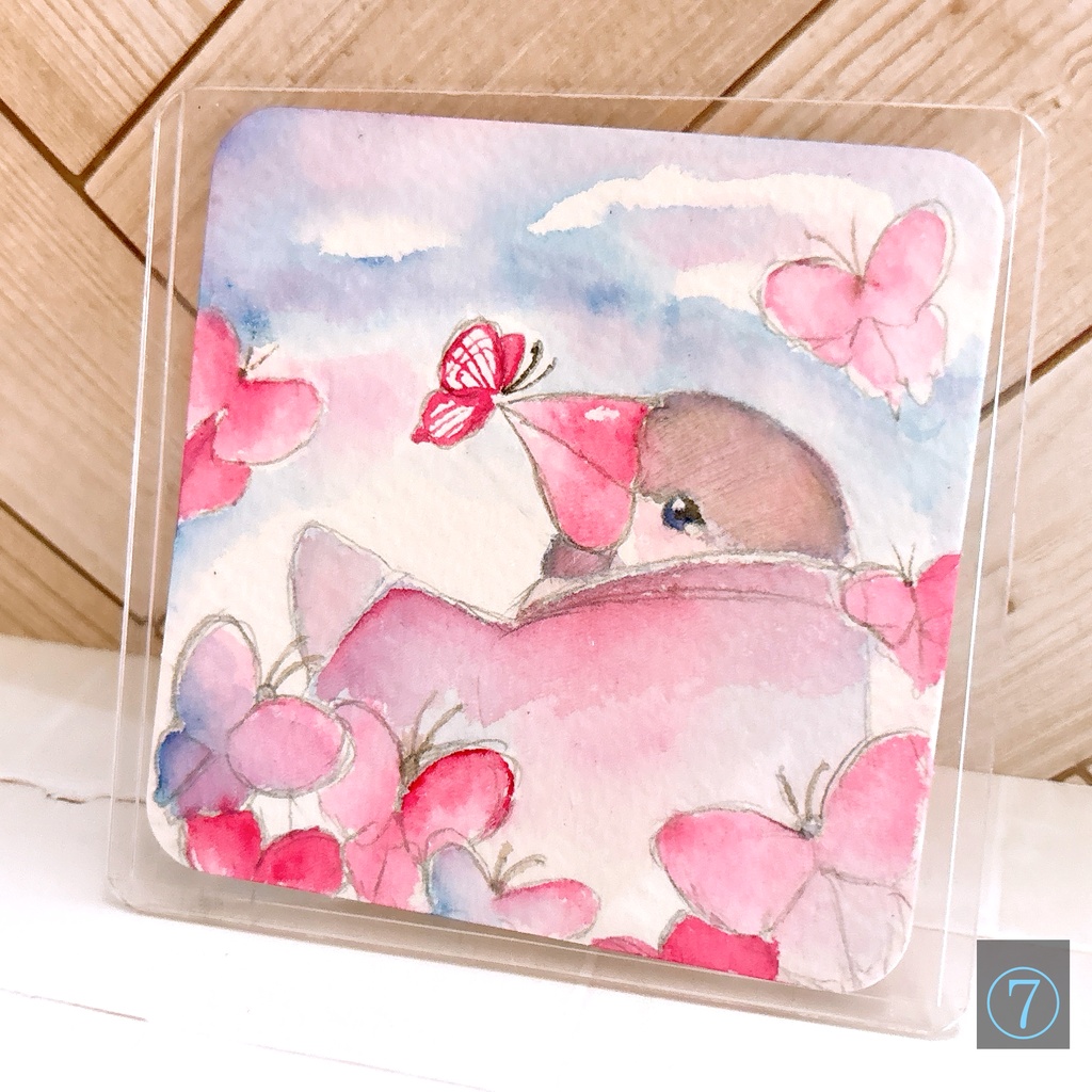 【2026/07/24入荷】透明水彩原画【セール中】