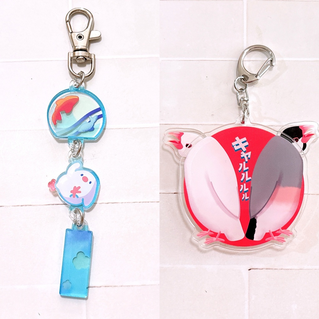 【2026/07/24入荷】特殊アクリルキーホルダー【全2種】