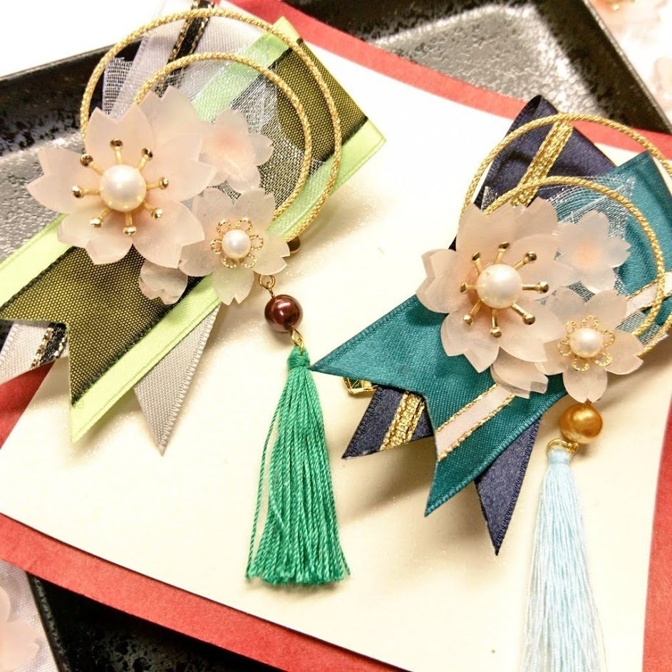 【刀剣乱舞】誉桜のブローチ ①