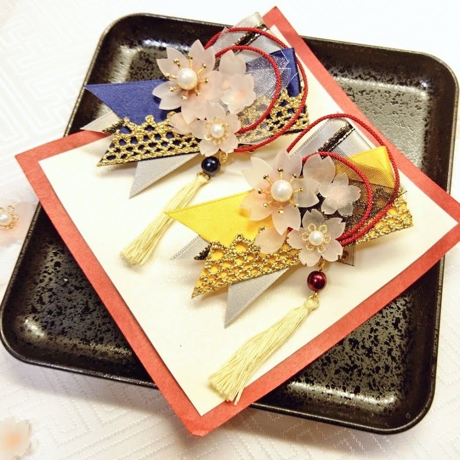 【刀剣乱舞】誉桜のブローチ ①