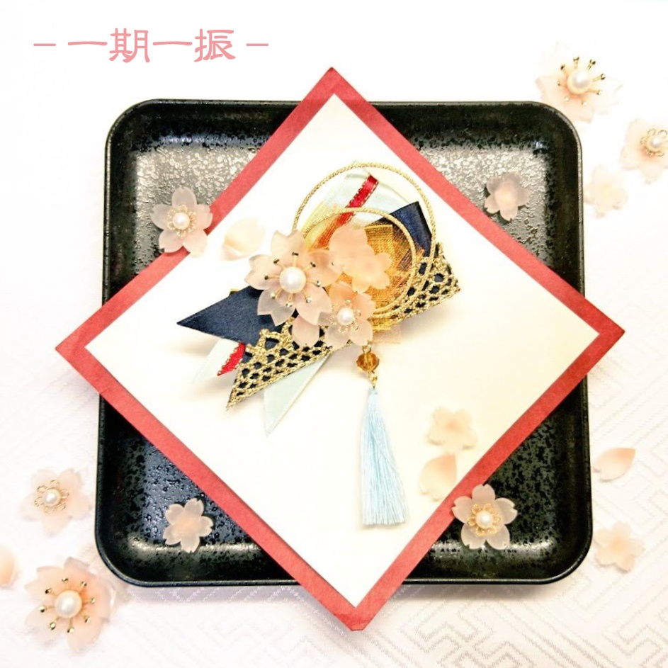 【刀剣乱舞】誉桜のブローチ ①