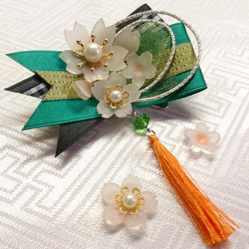 【刀剣乱舞】誉桜のブローチ ②