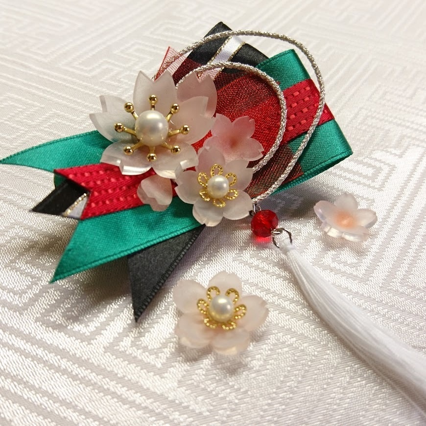 【刀剣乱舞】誉桜のブローチ ②