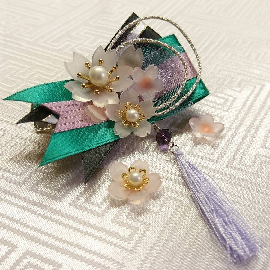 【刀剣乱舞】誉桜のブローチ ②