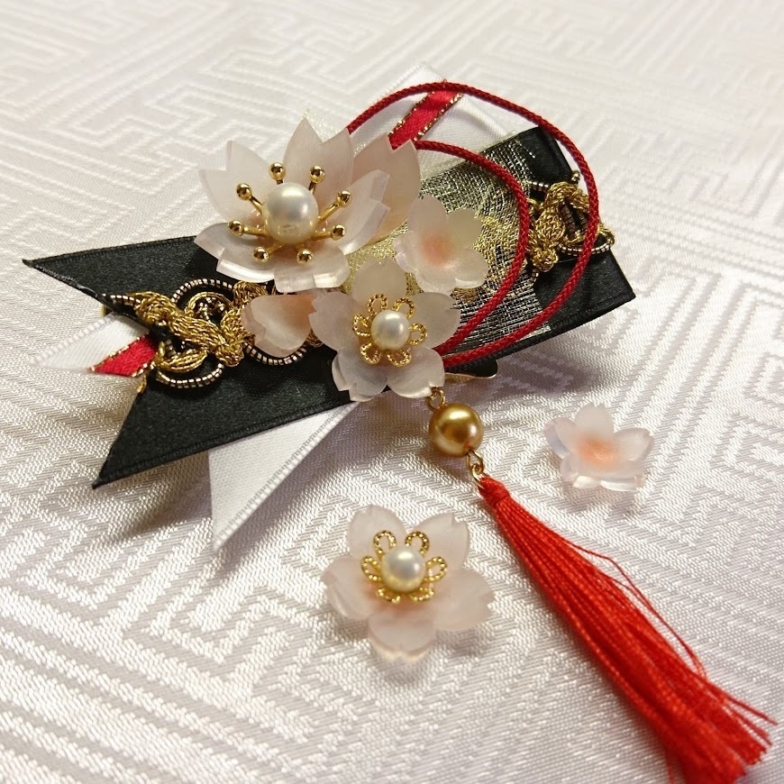 【刀剣乱舞】誉桜のブローチ ③