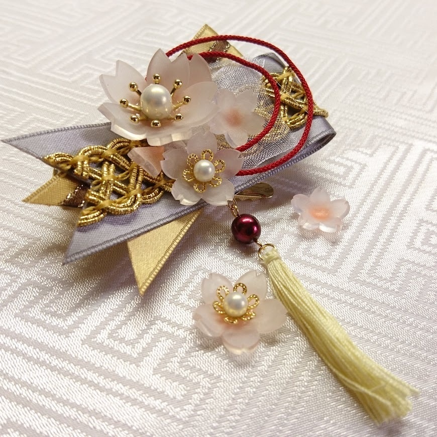 【刀剣乱舞】誉桜のブローチ ③