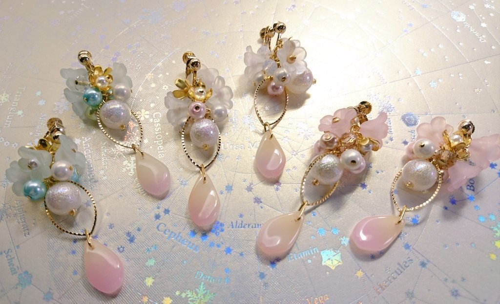 【刀剣乱舞】源氏イメージイヤリング