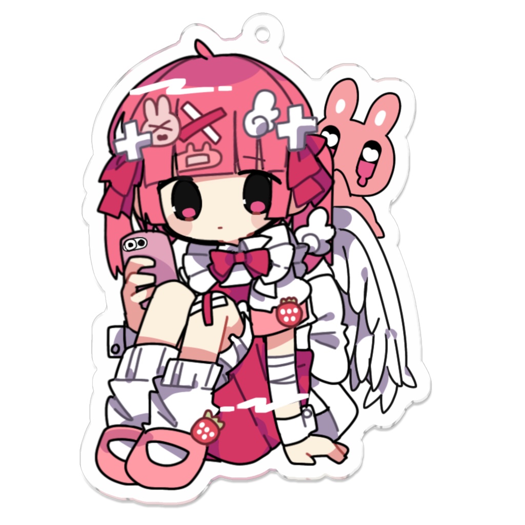 いちうさ アクリルキーホルダー