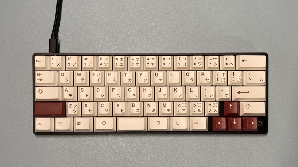 BONYO6X Pokerケース互換の60%サイズ自作キーボードキット