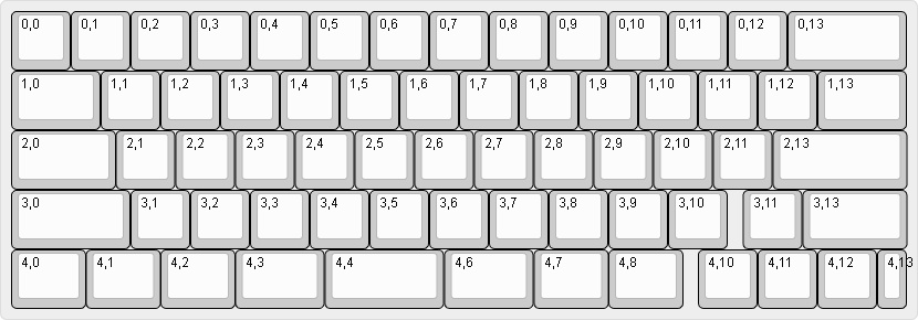 BONYO6X Pokerケース互換の60%サイズ自作キーボードキット