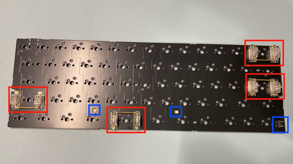 BONYO6X Pokerケース互換の60%サイズ自作キーボードキット