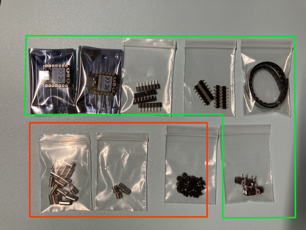 BONYO4XS 分割40%サイズ自作キーボードキット