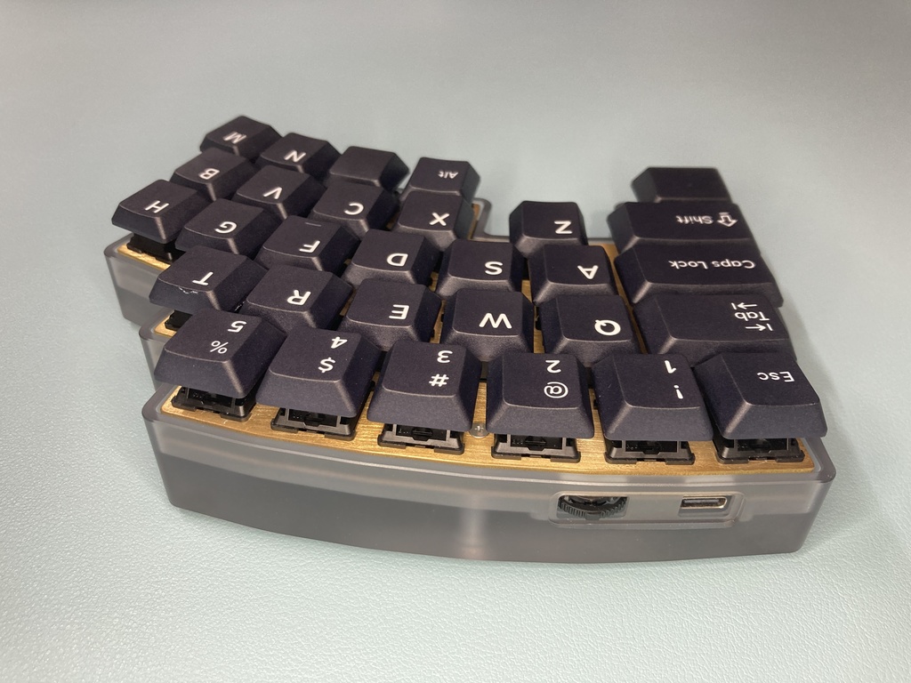 Nitingale B2 左手/右手デバイス 自作キーボード