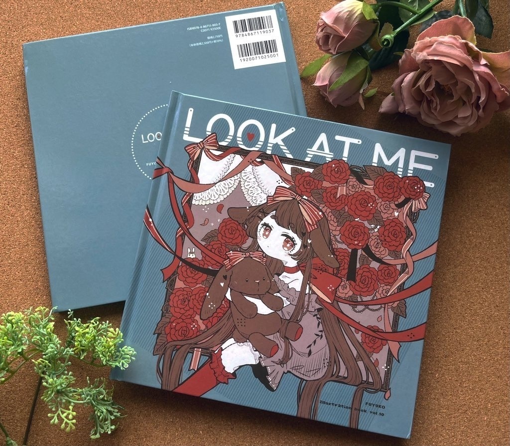 詳細欄にて受注生産あります！】ハードカバーイラスト本「LOOK