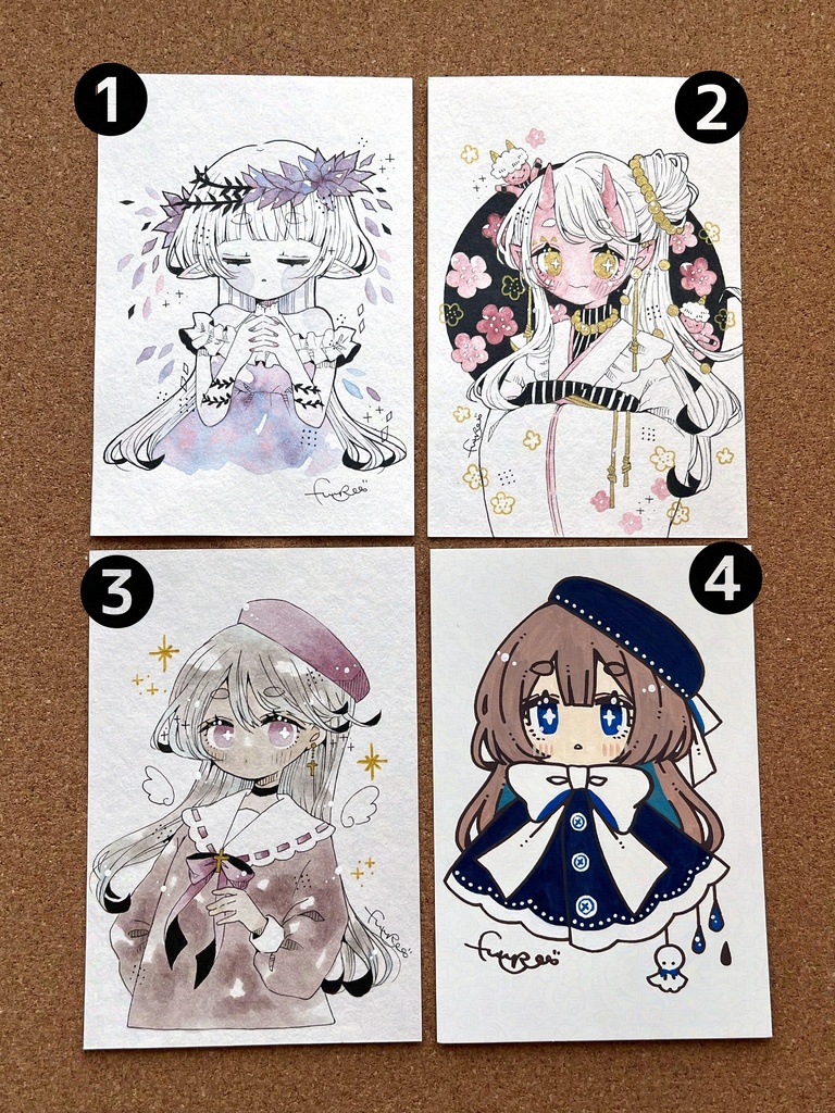 【8/16 0時〜限定セール】ハガキサイズ原画