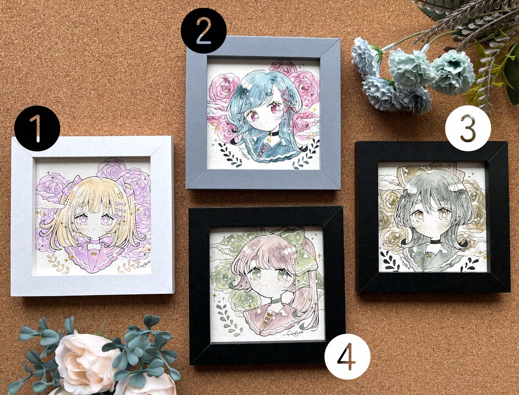 【ましかく原画】絵墨シリーズ