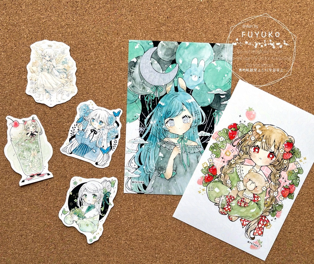 ポストカード＆ステッカーセット（2026春）